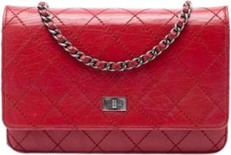 Chanel Pre-owned Wallet on Chain - - Pre-owned - Donna - Rosso - ONE SIZE
