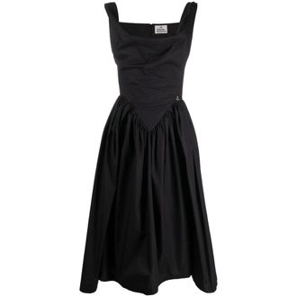 Vivienne Westwood Cowl-neck Corset Dress