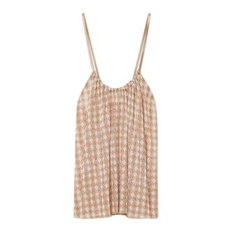 Forte_Forte Sleeveless Tops, female, Pink, Size: XS My Top
