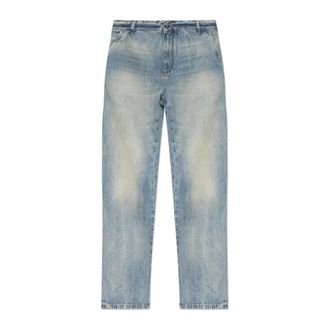 Amiri Straight Jeans, male, Blue, Size: W36 Boot Cut Jean