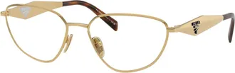 Prada PR D52V Optical Frame - unisex - Prada - Glasses - Yellow - 56 MM - Accessories