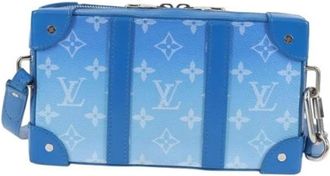 Louis Vuitton Pre-owned Soft trunk wallet - Dames - Vintage Schoudertas - Blauw - ONE Size - Vintage