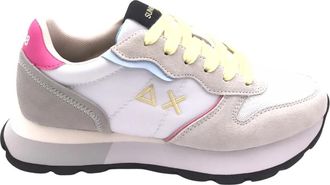 Sun 68 Ally Color Explosion - Dames - Sneakers - Wit - 38 EU - Leer - Schoenen