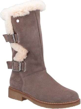 Hush Puppies Megan Suede Leather Mid Boots