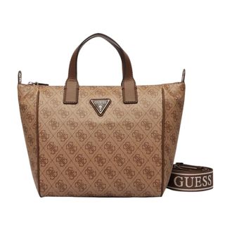 Guess Handbags, female, Beige, Size: ONE SIZE Follie Small Tote