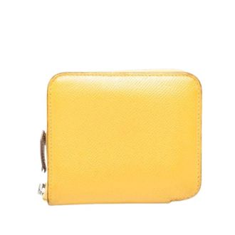 Herm&egrave;s Pre-owned Wallets, female, Yellow, Size: ONE SIZE Pre-owned Zip Around Wallet