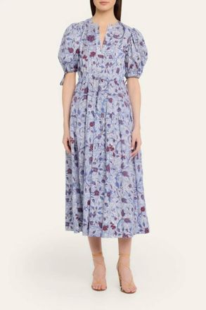 Ulla Johnson Adriana Midi Dress In Gardenia