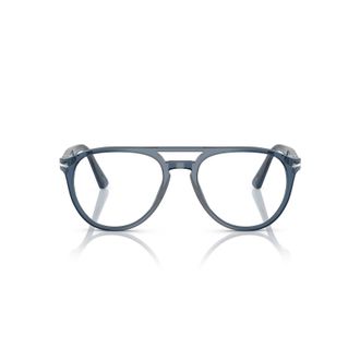 Persol 0po3160v Translucent Acetate Aviator Sunglasses with Double Bridge