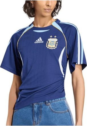 adidas Argentina Reconstructed Bringback Jersey - Dames - Fitness - Blauw - M - Polyester - Fitness