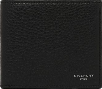 Givenchy Nieuwe 4Cc Billfold Portemonnee met Muntvak - Heren - Portefeuilles - Zwart - ONE Size - Leer - Accessoires