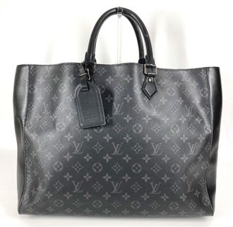 Louis Vuitton Black Monogram Eclipse Shoulder Bag Tote Bag (Pre-Owned)