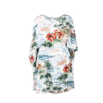 Valentino Valentino Hawaiiaanse couture capejurk - jaren 10
