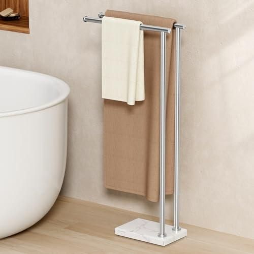 Ensemble Salle De Bain En Bois – Tablette, Porte-serviettes, Porte-savon, Porte-brosse à Dents