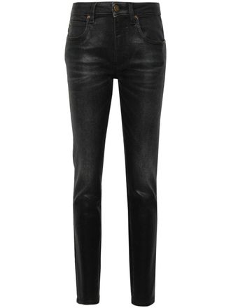 Roberto Cavalli Mid waist skinny jeans - Zwart