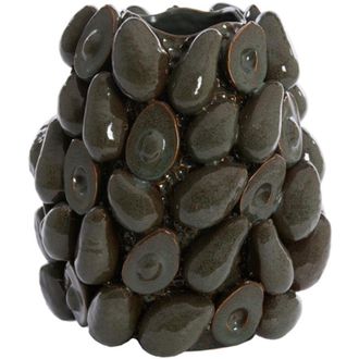 Light & Living Light & Living Vaso Avocado Cer&aacute;mica Marr&oacute;n+verde - &Oslash;33x37,5 Cm