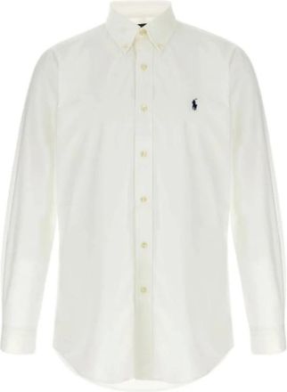 Ralph Lauren Overhemden, Heren, Wit, L, Blouses Shirts