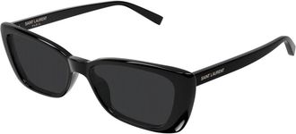 Saint Laurent SL 943 Zonnebril - Dames - Zonnebrillen - Zwart - 54 MM - Accessoires