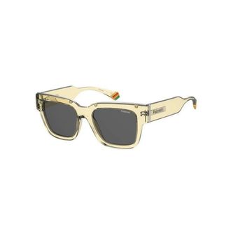 Polaroid Sunglasses, unisex, Yellow, 52 MM, 6198/S/X Sunglasses