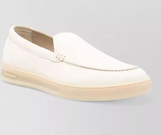 Woolrich double u leather slip on sneakers