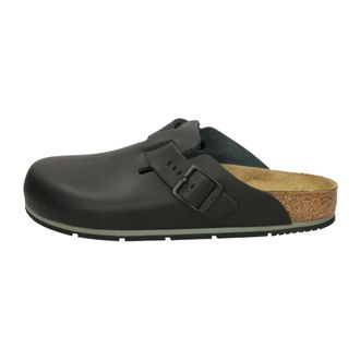 Birkenstock Schoenen, Heren, Zwart, 44 EU, Leer, Boston Pro