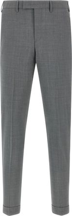 Pantaloni Torino Grey Slim Flat Front Pants