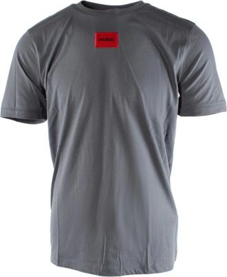 HUGO BOSS Hombre, Camisetas, Gris, Talla: S