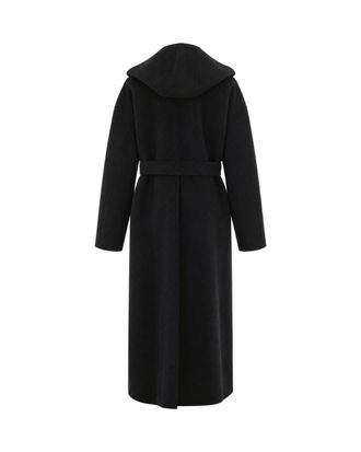 Sportmax Virgin Wool Coat - Black