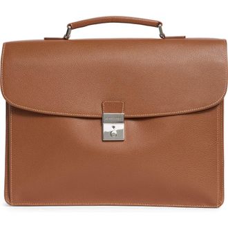 Longchamp Briefcase in Cognac at Nordstrom Rack