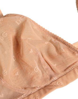 Dolce & Gabbana Womens Beige Nylon Stretch Soft Cup Brassiere Underwear Elastane Clothing