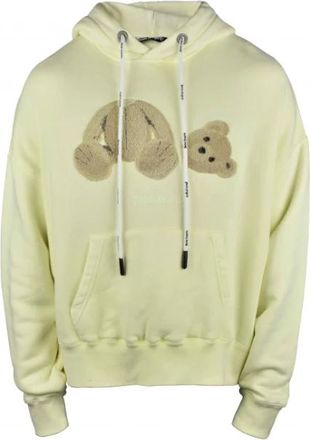 Palm Angels Hombre, Sudaderas, Amarillo, Talla: L