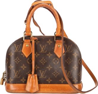 Louis Vuitton Pre-owned Womens Alma BB Shoulder Bag - Brown - One Size