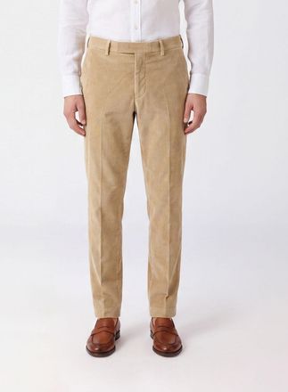 Pantaloni Torino Pantaloni chino slim fit in velluto di cotone a coste