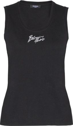 Balmain T Shirt Nero-Donna