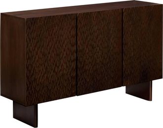 Atmosphera Aparador De 3 Puertas Nyero, 90 X 150 Cm, Marr&oacute;n - Atmosphera Cr&eacute;ateur DInt&eacute;rieur