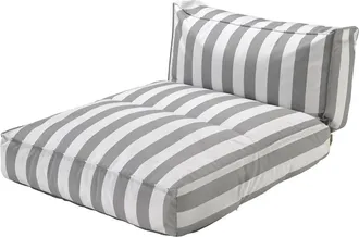 Blomus Stay Outdoor-Bett, 120 x 190 cm, lily white / elephant skin