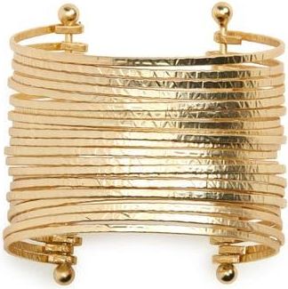 Panacea Large Multiband Wrist Cuff in Gold at Nordstrom Rack