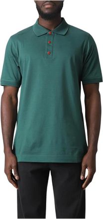 Kiton Heren, Tops, Groen, Maat: XL Katoen