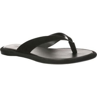 Nordstrom Eviana Flip Flop in Black at Nordstrom, Size 9.5