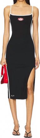 Boys Lie Bedrock Suspender Dress In Black