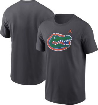 Jordan Brand Mens Jordan Brand Anthracite Florida Gators Primetime Evergreen Logo T-Shirt at Nordstrom, Size Xx-Large