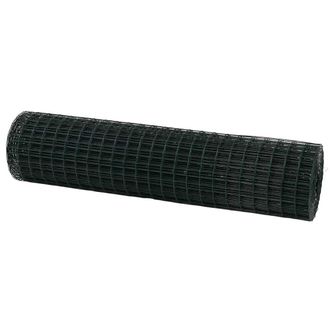 Berkfield Home Euro Fence Green 1.4 x 10 m Steel