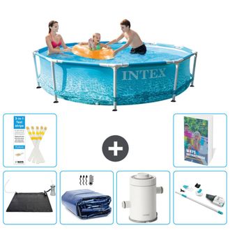 Intex Piscina Con Estructura Redonda - 305x76 Cm - 7-piezas S78