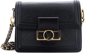 Louis Vuitton Dauphine Epi Leather Mini shoulder bag - Zwart