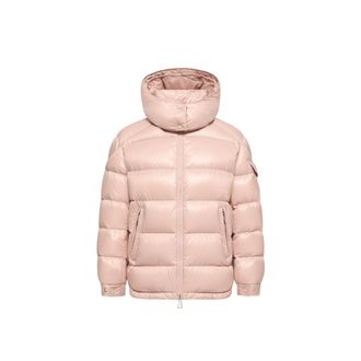 Moncler Moncler Maire Hooded Short Down Jacket, Women, Pink, Size: 00