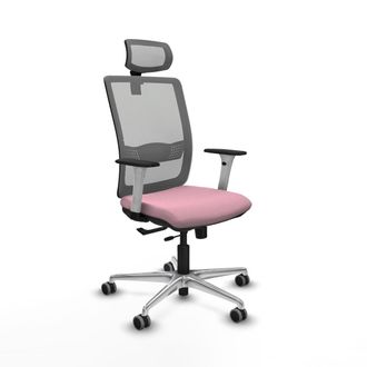 Piqueras y Crespo Piqueras Y Crespo Silla De Oficina Gris Rosa Haches