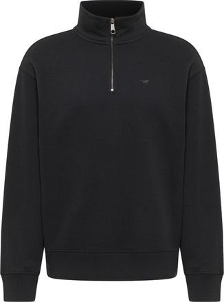 Mustang Sweatshirt MUSTANG Herren Style Franklin, Herren, Gr. 3XL, schwarz, 80% Baumwolle, 20% Polyester, regular fit, Sweatshirts Sweatshirt