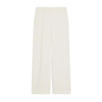 Max Mara Dames, Broeken, Beige, Maat: 2XL