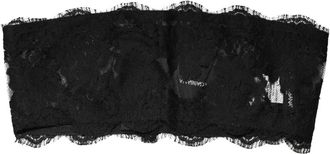 Dolce & Gabbana Bandeau BH - Dames - BHs - Zwart - S - Katoen - Ondergoed