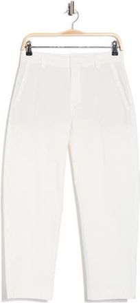 Vince Washed Crop Chino Pants in Off White at Nordstrom Rack, Size 14