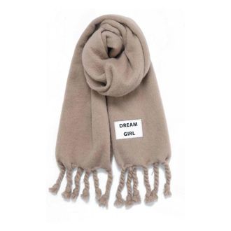 VERB TO DO XL Dream Girl Sjaal - Dames - Accessoires - Beige - Maat: ONE Size